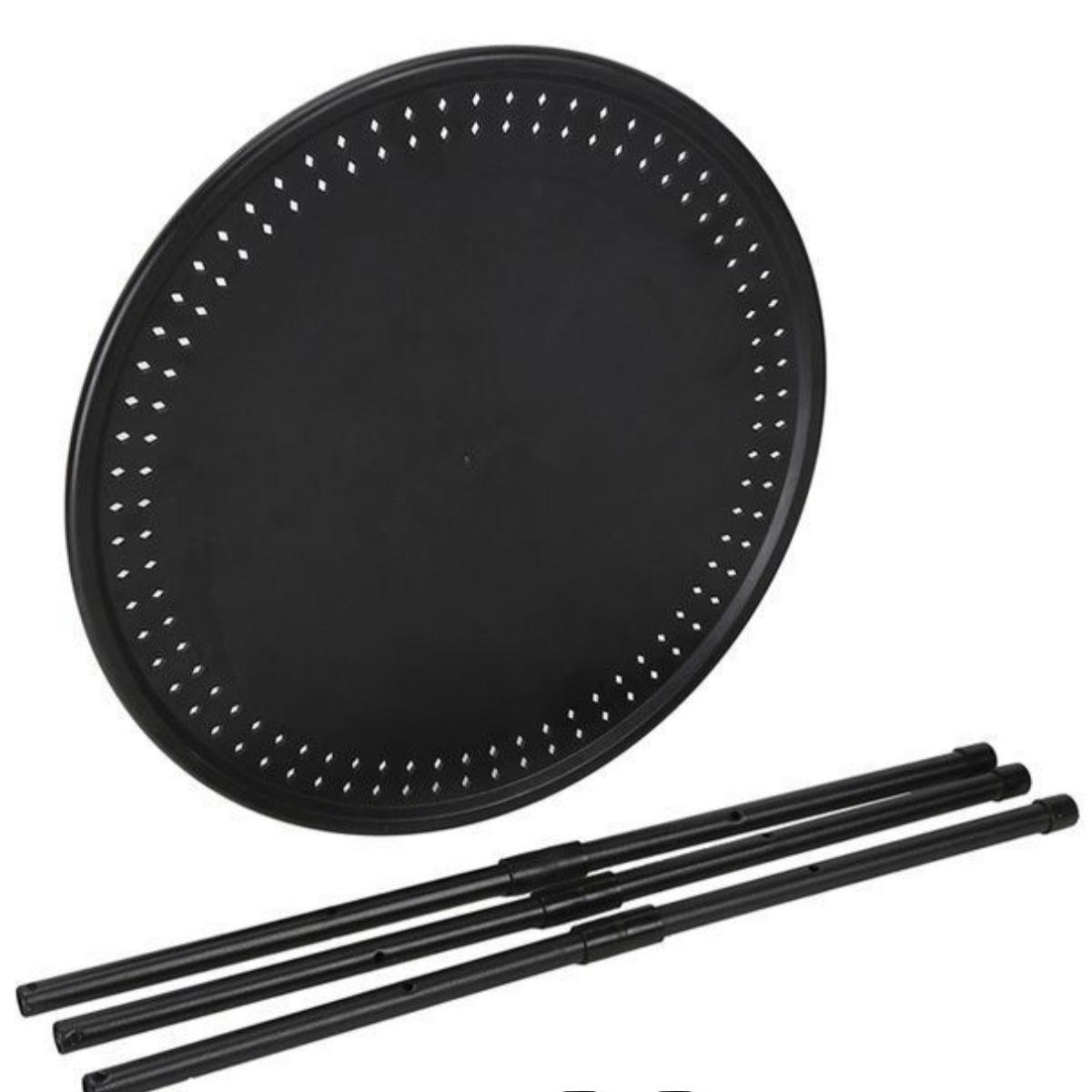 Стіл туристичний складаний для кемпінгу Чорний (RBT-38) - фото 4 Стіл туристичний складаний для кемпінгу Чорний (RBT-38) - фото 4