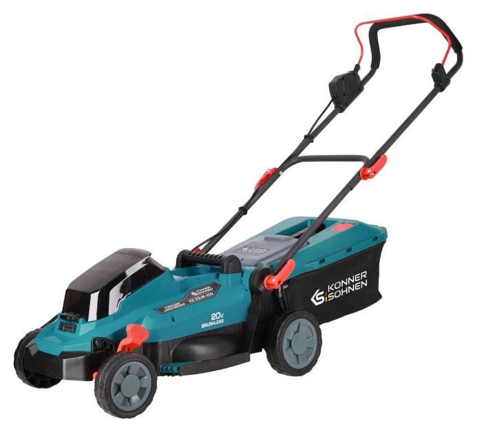 Газонокосилка аккумуляторная Konner&Sohnen KS 33LM-20V без аккумулятора и зарядного устройства (63177) Газонокосилка аккумуляторная Konner&Sohnen KS 33LM-20V без аккумулятора и зарядного устройства (63177)