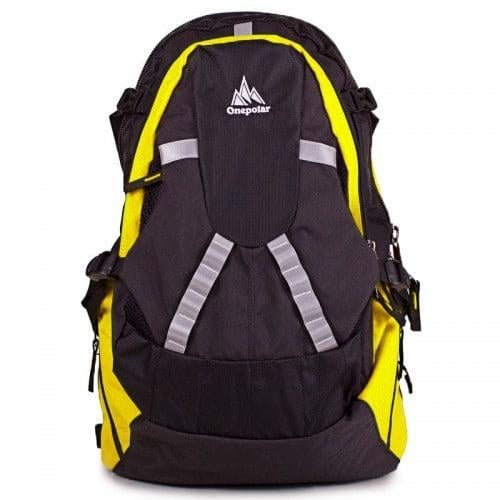 Рюкзак Onepolar W1017 Black 30 л Желтый (1732045838)