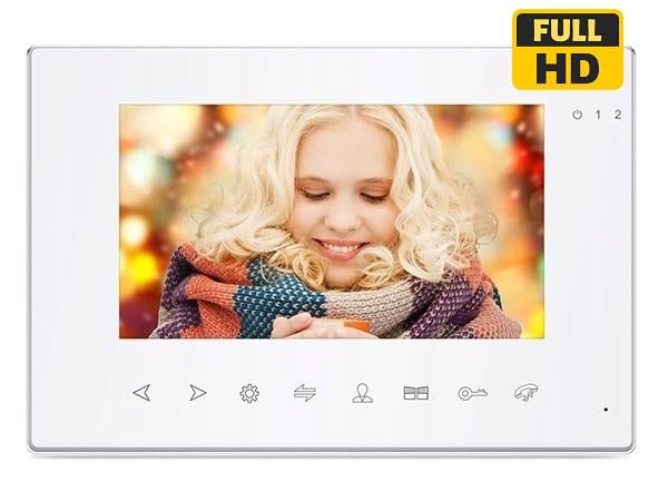 Домофон CoVi Security Onyx FHD White - фото 3