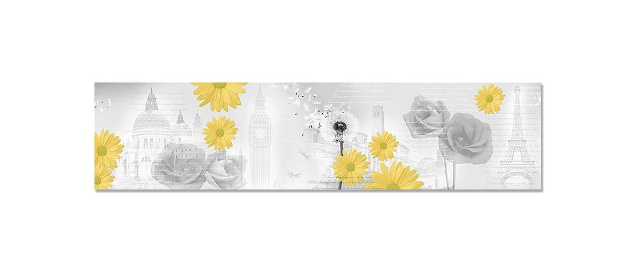 Наліпка вінілова на кухню Zatarga Кульбабки і Гербери 600х2500 мм (1283915326) Наліпка вінілова на кухню Zatarga Кульбабки і Гербери 600х2500 мм (1283915326)