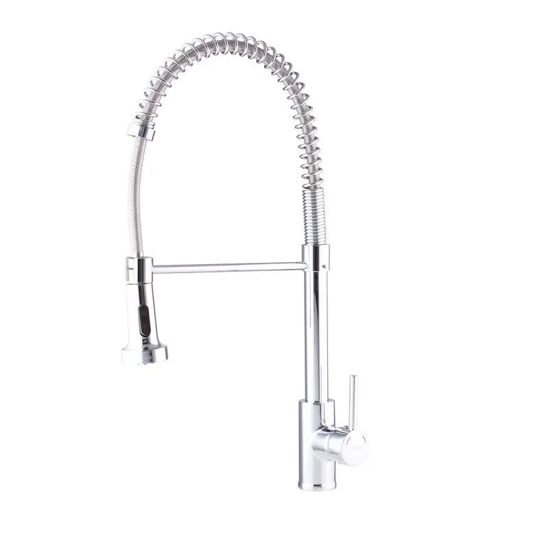 Смеситель для кухни MIXXUS PREMIUM SPRING 017 с изливом пружина Хром (MI6950) Смеситель для кухни MIXXUS PREMIUM SPRING 017 с изливом пружина Хром (MI6950)