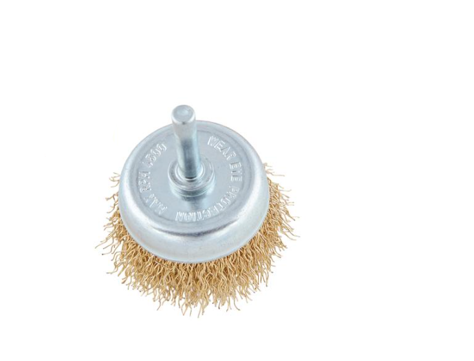 Щітка торцева кручений дріт для дриля50 мм