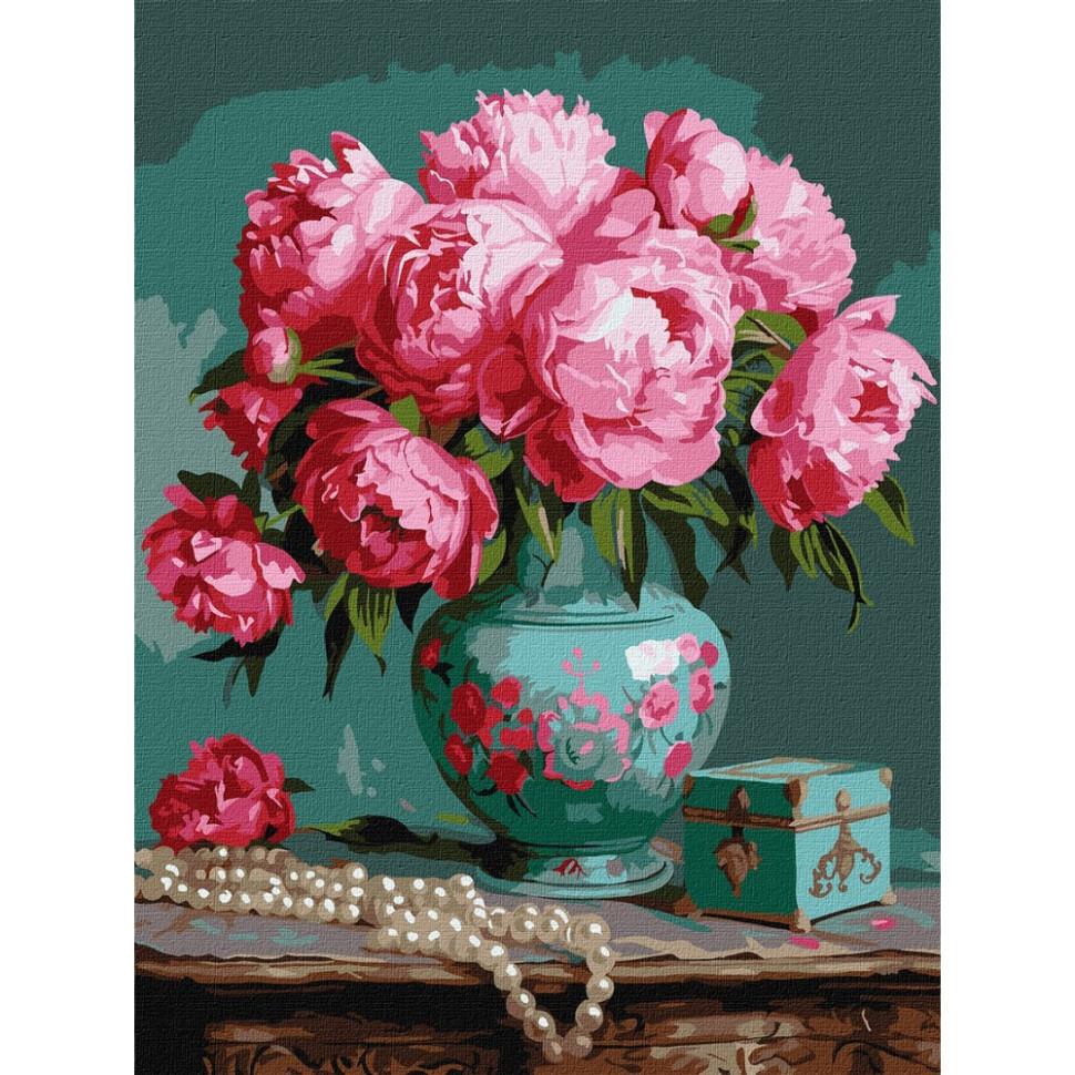 Картина по номерам Ideyka Мелодия цветов 30х40 см (KHO5711)