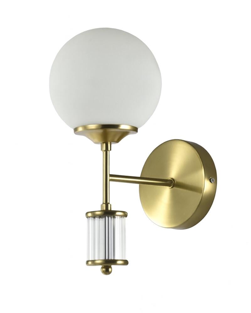 Бра Edlin PL321163W-1 Amiria E27 1x12W IP20 Латунний (28128193)