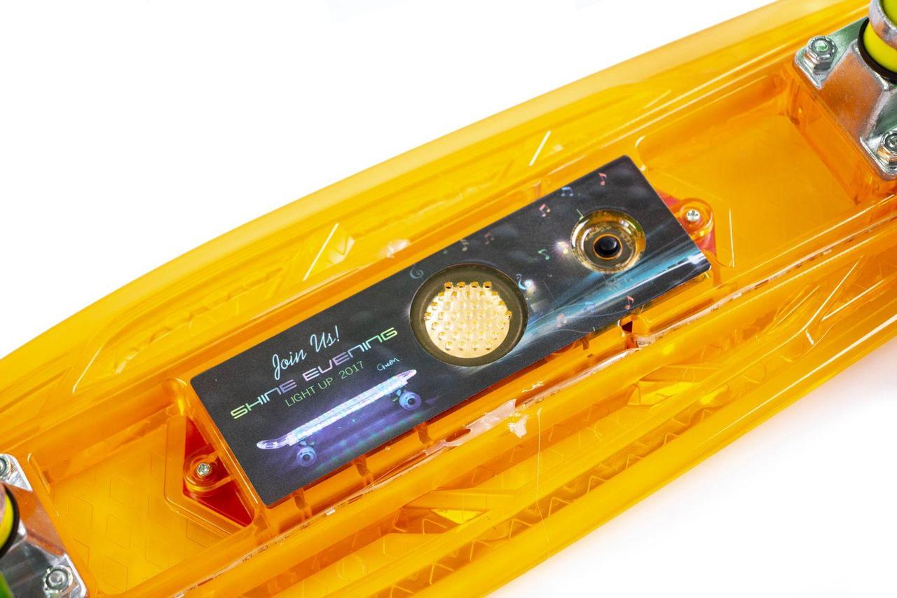 Пенніборд Fish музичний/світлові колеса Orange (2172092433) - фото 6 Пенніборд Fish музичний/світлові колеса Orange (2172092433) - фото 6