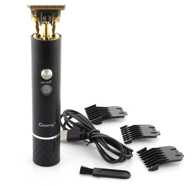 Машинка для стрижки волосся Geemy GM-6605 Чорний (GR-04763)