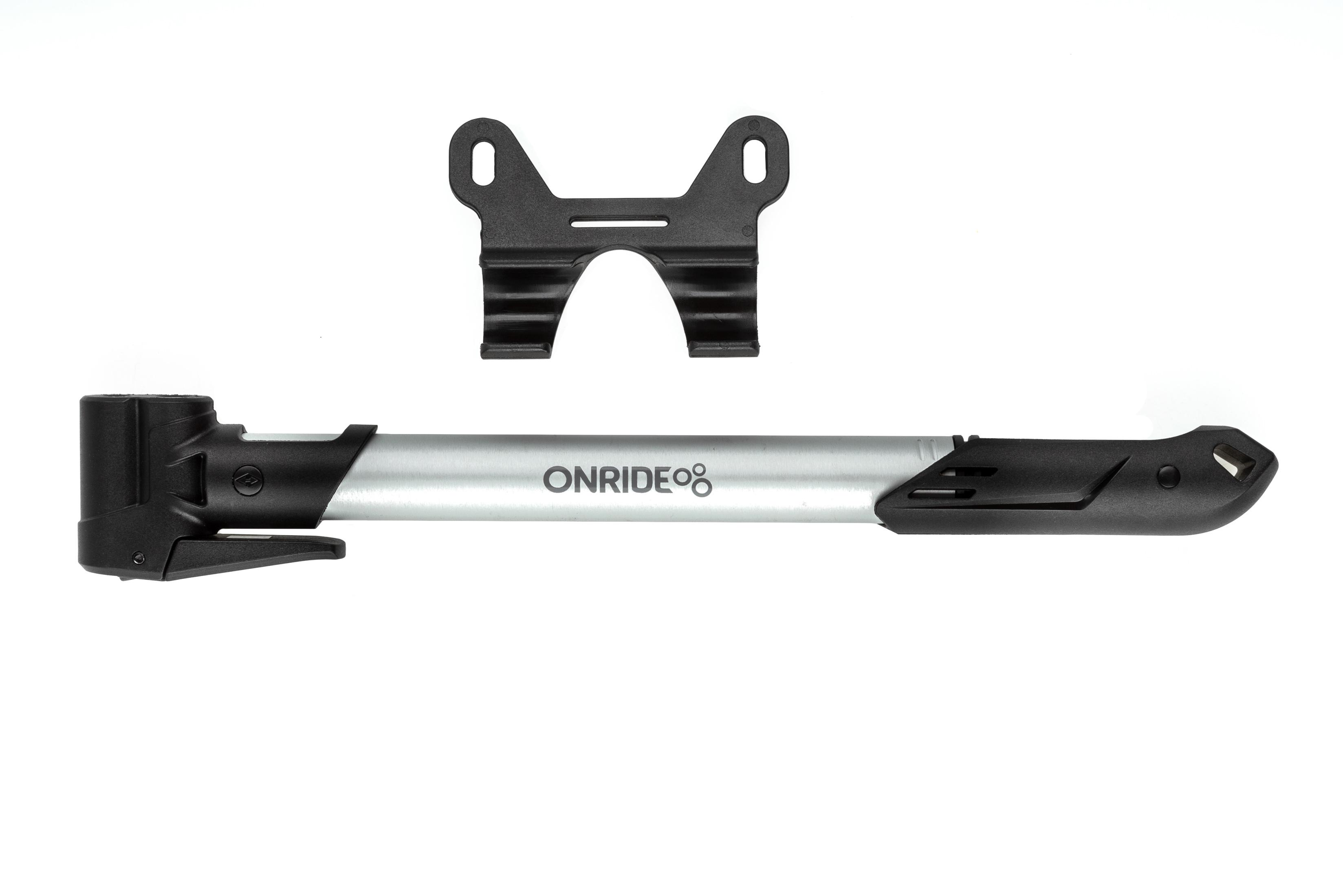 Насос OnRide Sky 30 120PSI/8.3 Bar умная головка под FV/AV компактный алюминиевый (2526116103489)