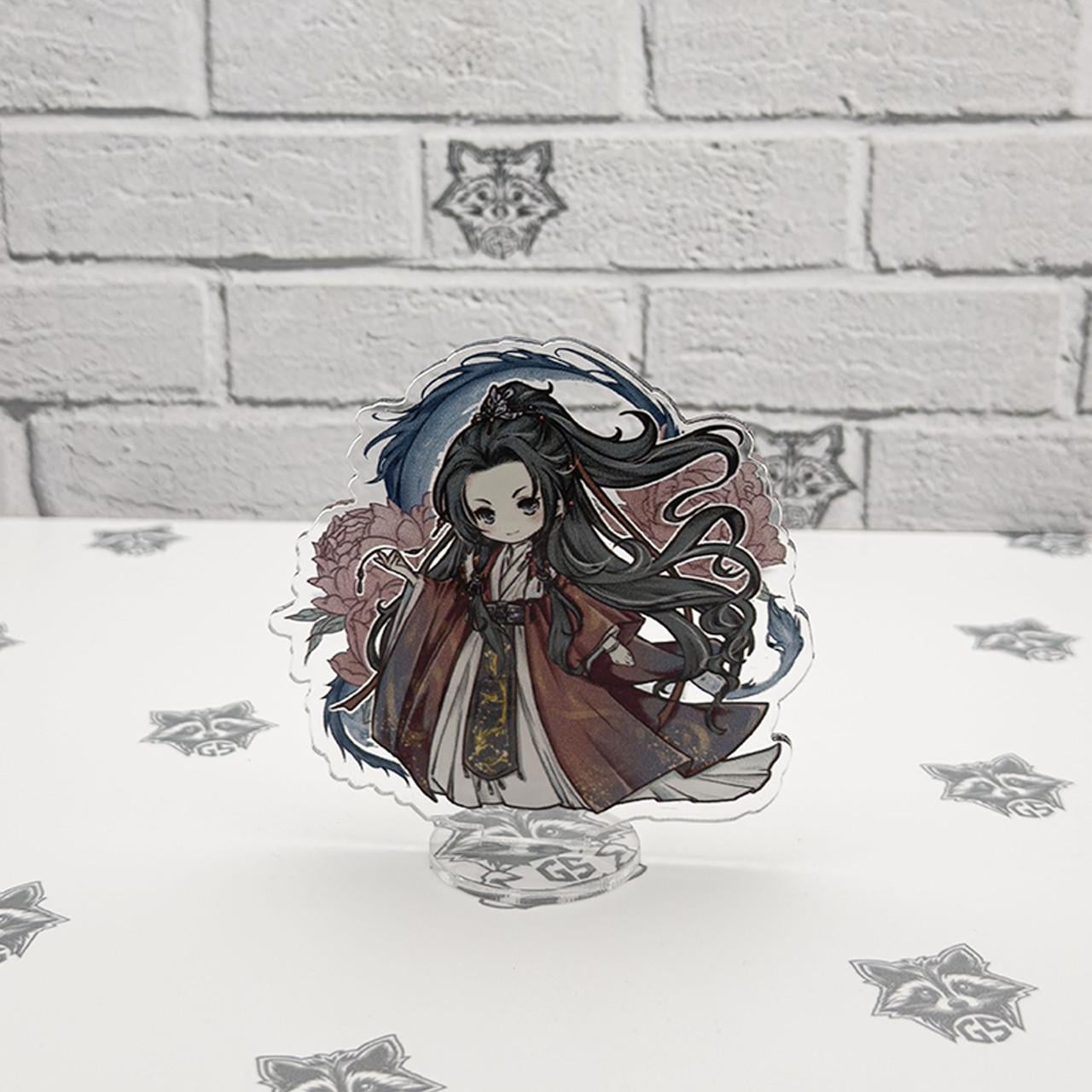 Фигурка коллекционная акриловая Chibi Аниме Mo Dao Zu Shi магистр дьявольского культа Вэй Усянь 3 10 см (2220303316)