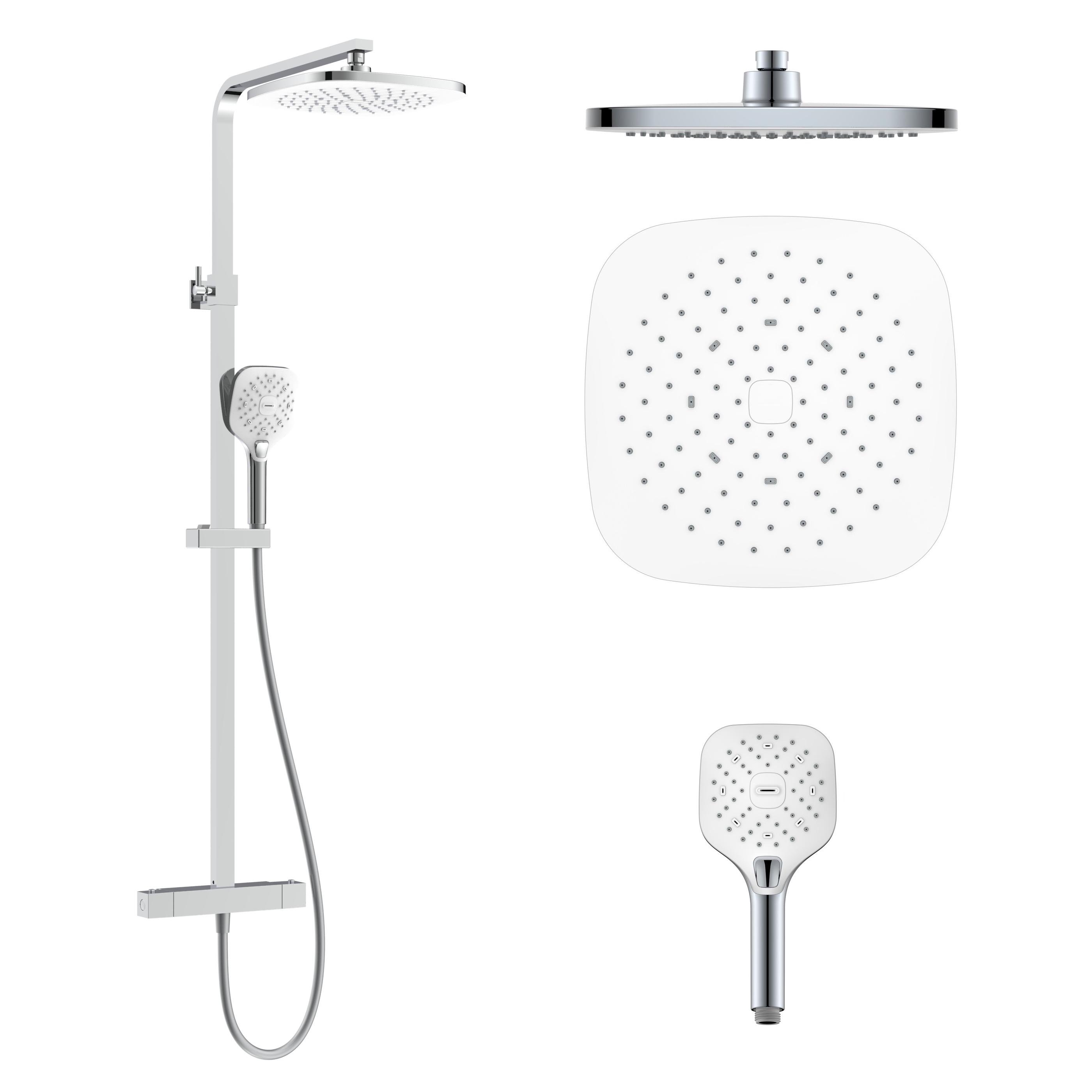 Душевая система с термостатом Imprese CENTRUM T-15260LT Хром (117271)