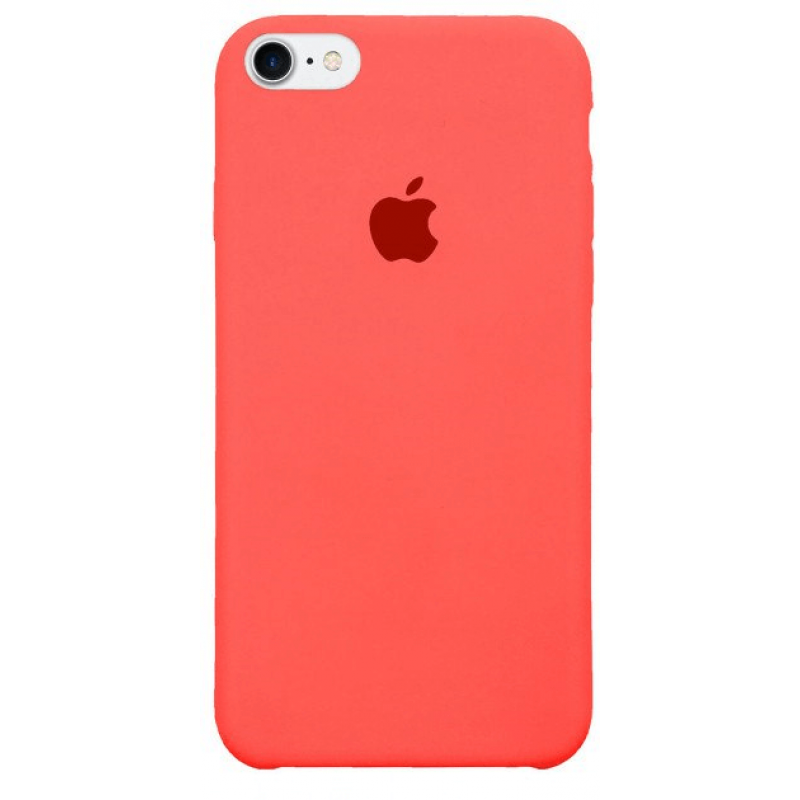 Чохол GoVern Silicone Case для Apple iPhone 7/8/SE 2020 Яскраво-рожевий