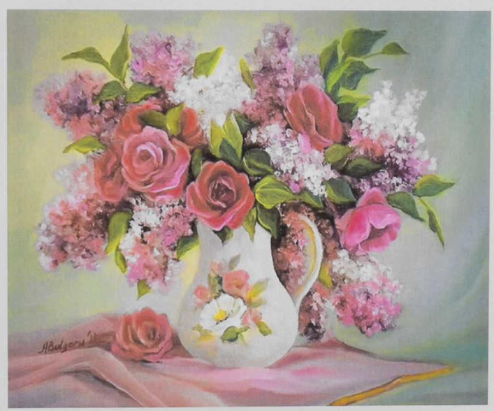 Алмазна мозаїка TK Group Букет у глечику 40х30 см (GB73519)