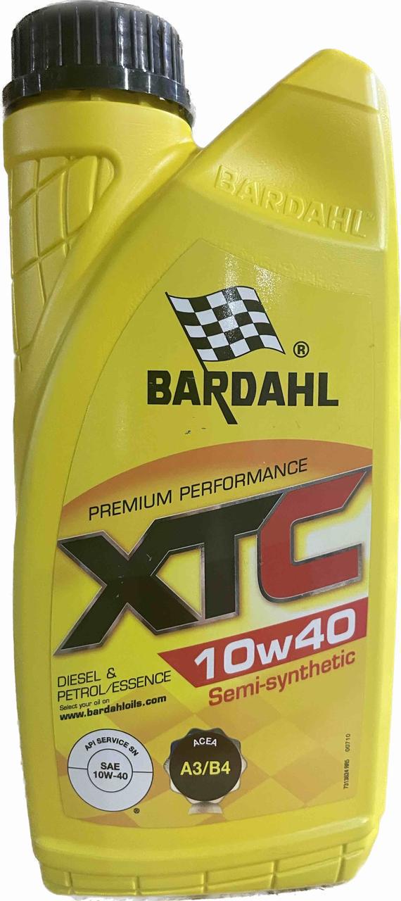 Моторное масло BARDAHL XTC 10W40 SN/CF A3/B4 MB 229.1 501.01/505.00 1 л (36241)