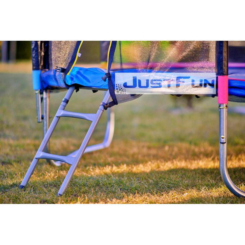 Батут Just Fun с сеткой 312 см Multicolor + лестница - фото 9 Батут Just Fun с сеткой 312 см Multicolor + лестница - фото 9