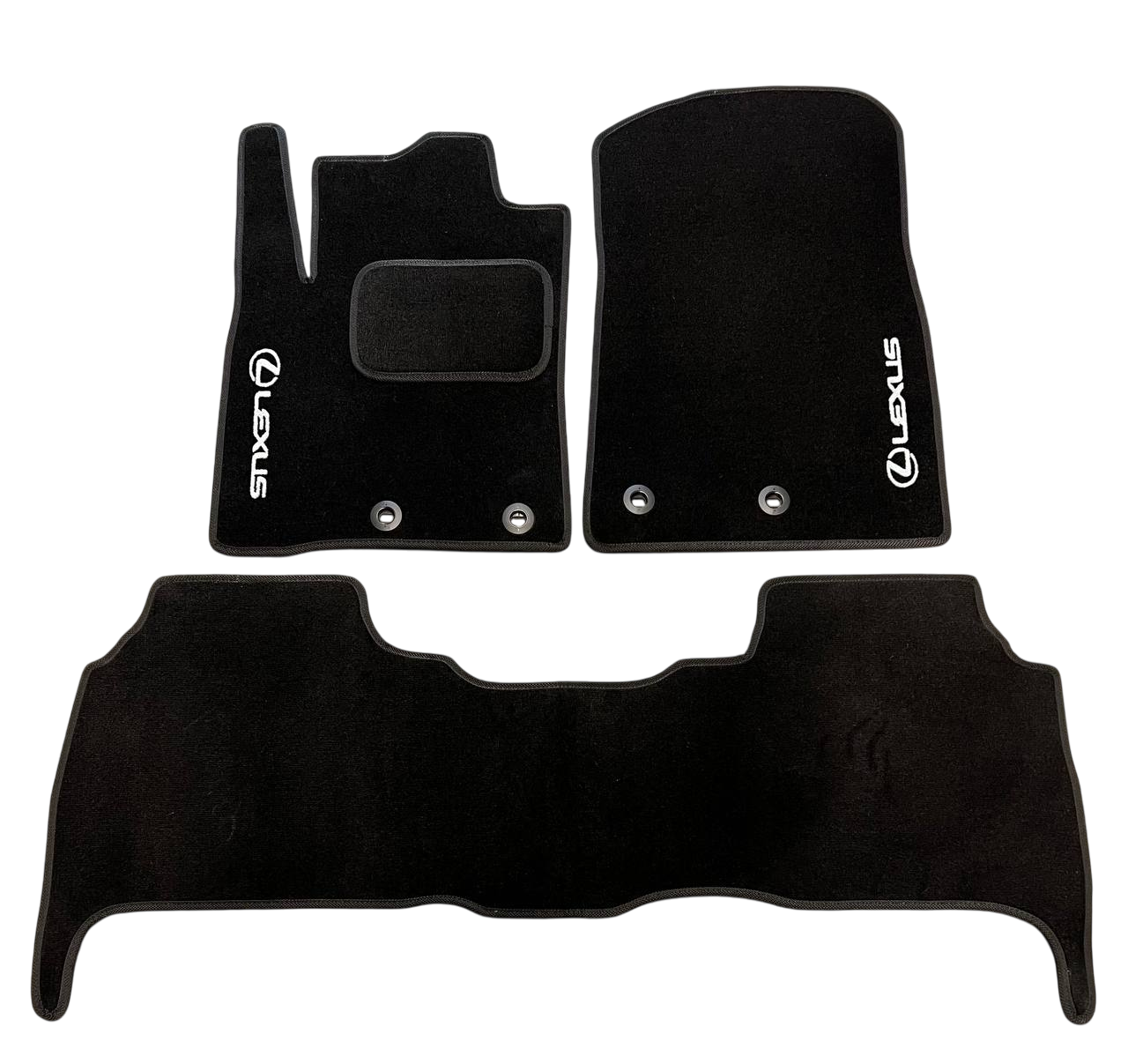 Килимки в салон ворсові для Lexus LX 570 2015+ 5 шт. Чорний (27327231)