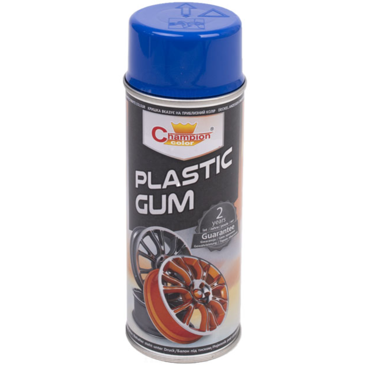 Жидкая резина Champion PLASTIC GUM 400 мл аэрозоль Синий (RAL 5005)