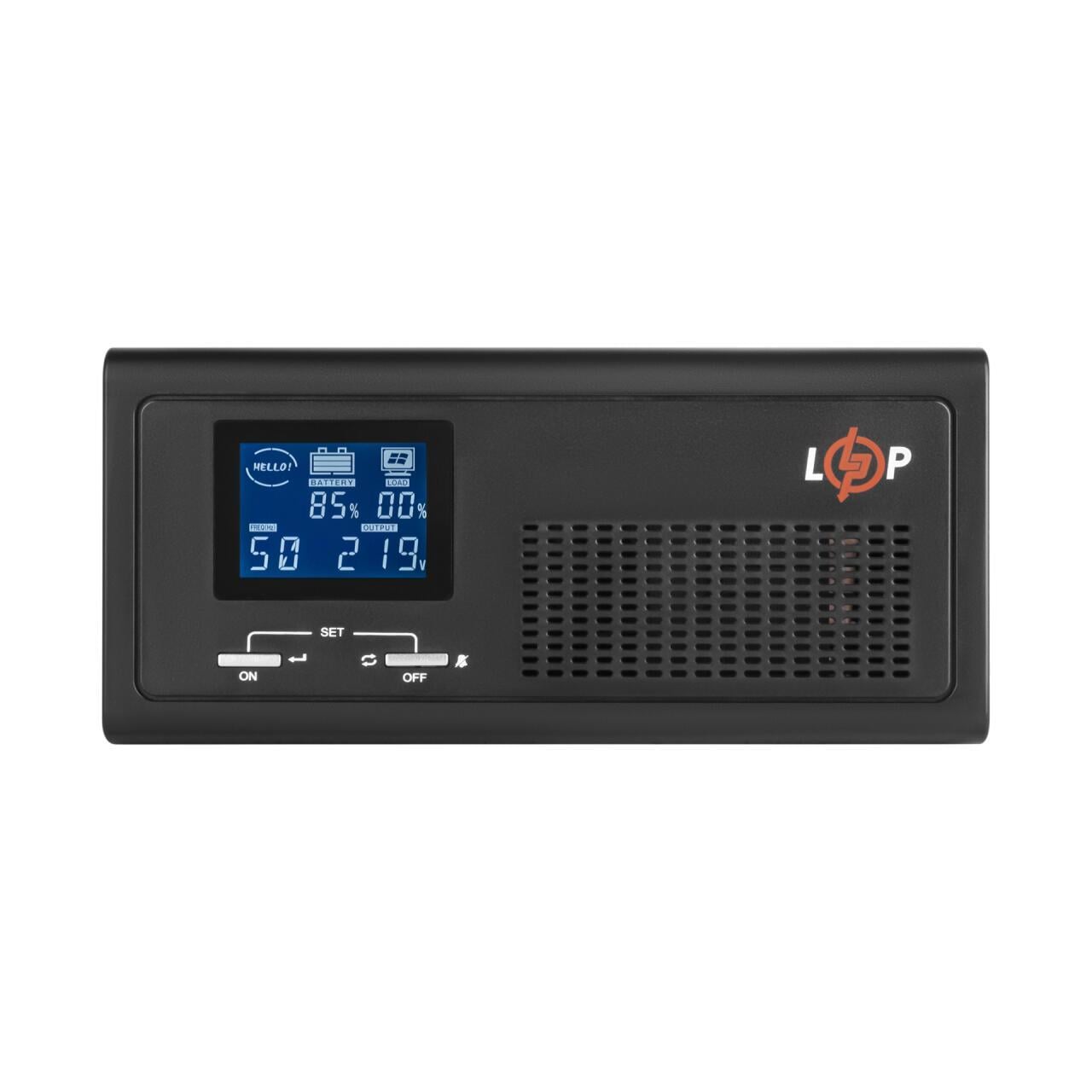 Джерело безперебійного живлення з правильною синусоїдою 12V LPE-B-PSW-430VA+ 300Вт 1-15A