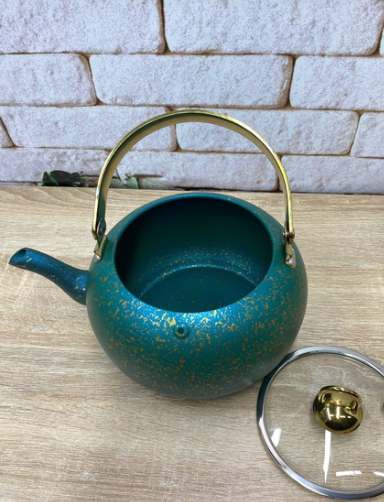 Чайник OMS с гранитным антипригарным покрытием без индукции 2 л Mint (8212-L-Mint) - фото 3