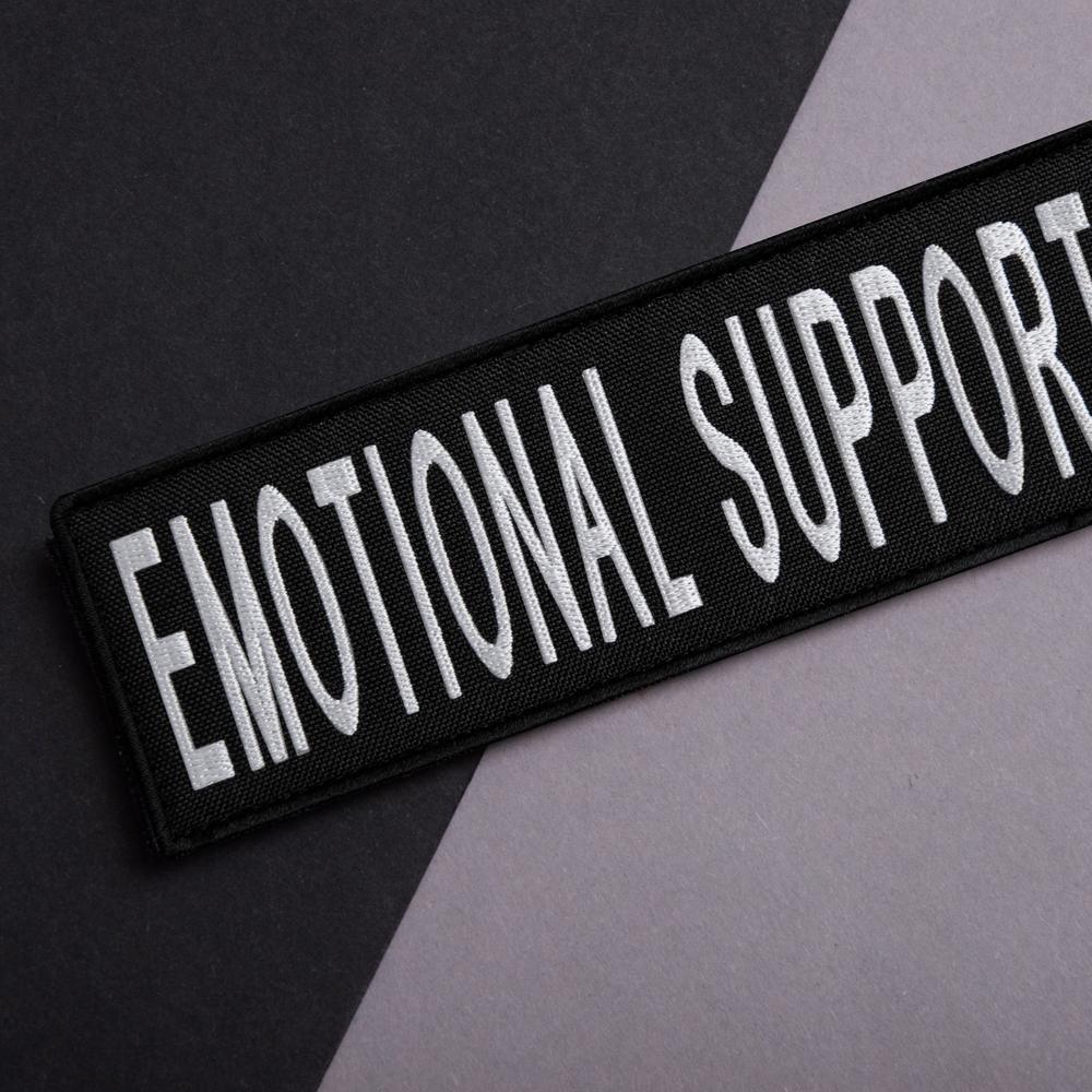 Набір шевронів з липучкою "Emotional Support" для кінологів 4 шт. (25485) - фото 6