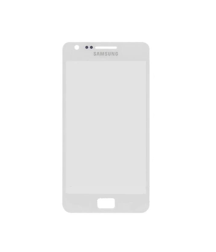 Скло для переклейки дисплея для телефона Samsung i9100 біле (000018837)