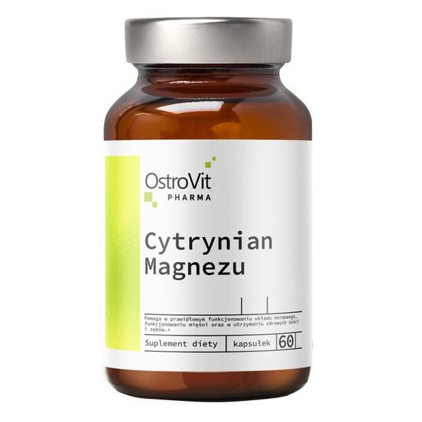 Вітаміни OstroVit Cytrynian Magnezu 60 капсул