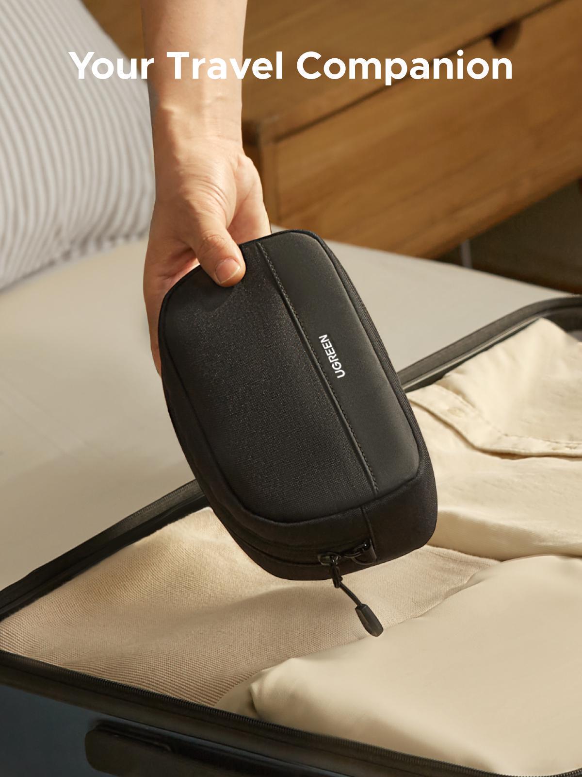 Сумка-органайзер для електроніки Ugreen Чорний (65555) - фото 5