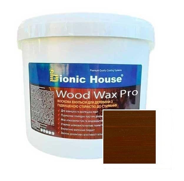 Фарба-віск для дерева Wood Wax Pro 2,5 л Шоколад (14717824) - фото 1