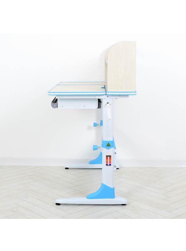 Парта с надстройкой и полкой снизу M Бежево-синий (4804W-4) - фото 5 Парта с надстройкой и полкой снизу M Бежево-синий (4804W-4) - фото 5