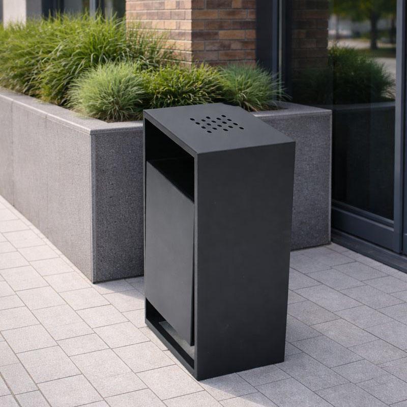 Урная уличная SHOP-PAN с пепельницей 45 л (SPU0003) Урная уличная SHOP-PAN с пепельницей 45 л (SPU0003)