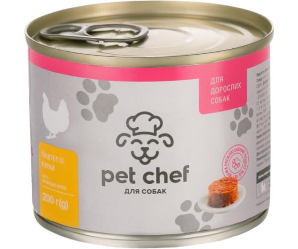 Корм вологий Pet Chef з куркою для дорослих собак 800 г (47766)