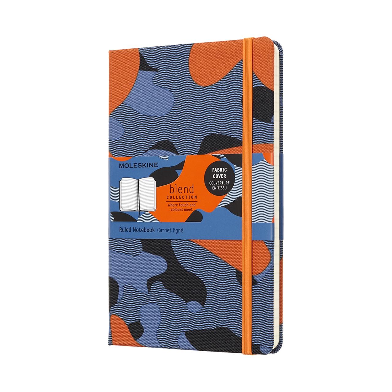 Блокнот Moleskine Limited Blend средний 13х21 см 240 страниц в линейку канва Оранжевый (8058341717349)