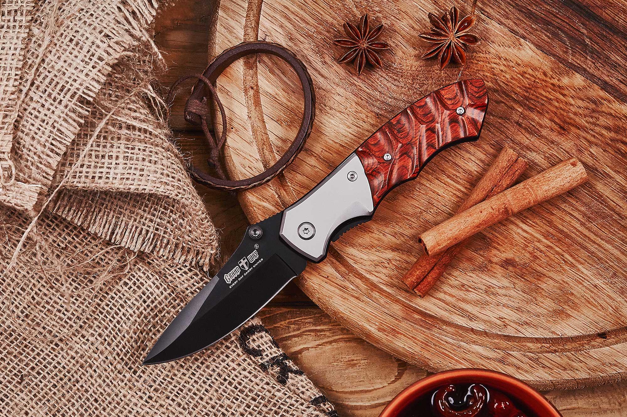 Нож карманный складной Grand Way 85 мм (967-45) - фото 4 Нож карманный складной Grand Way 85 мм (967-45) - фото 4