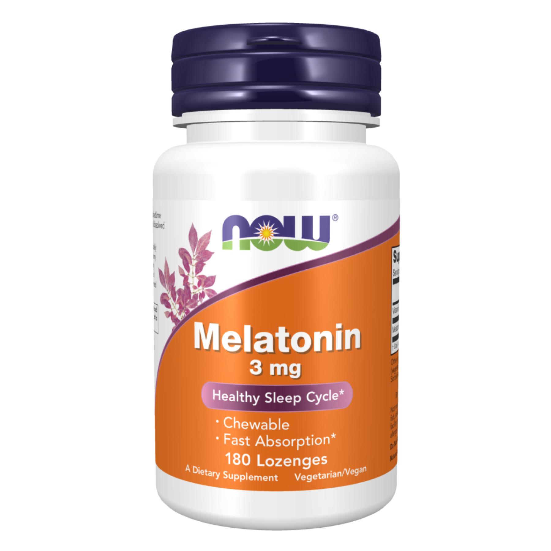 Натуральная добавка Melatonin 3mg 180 lozenges (100-45-9054758-20)