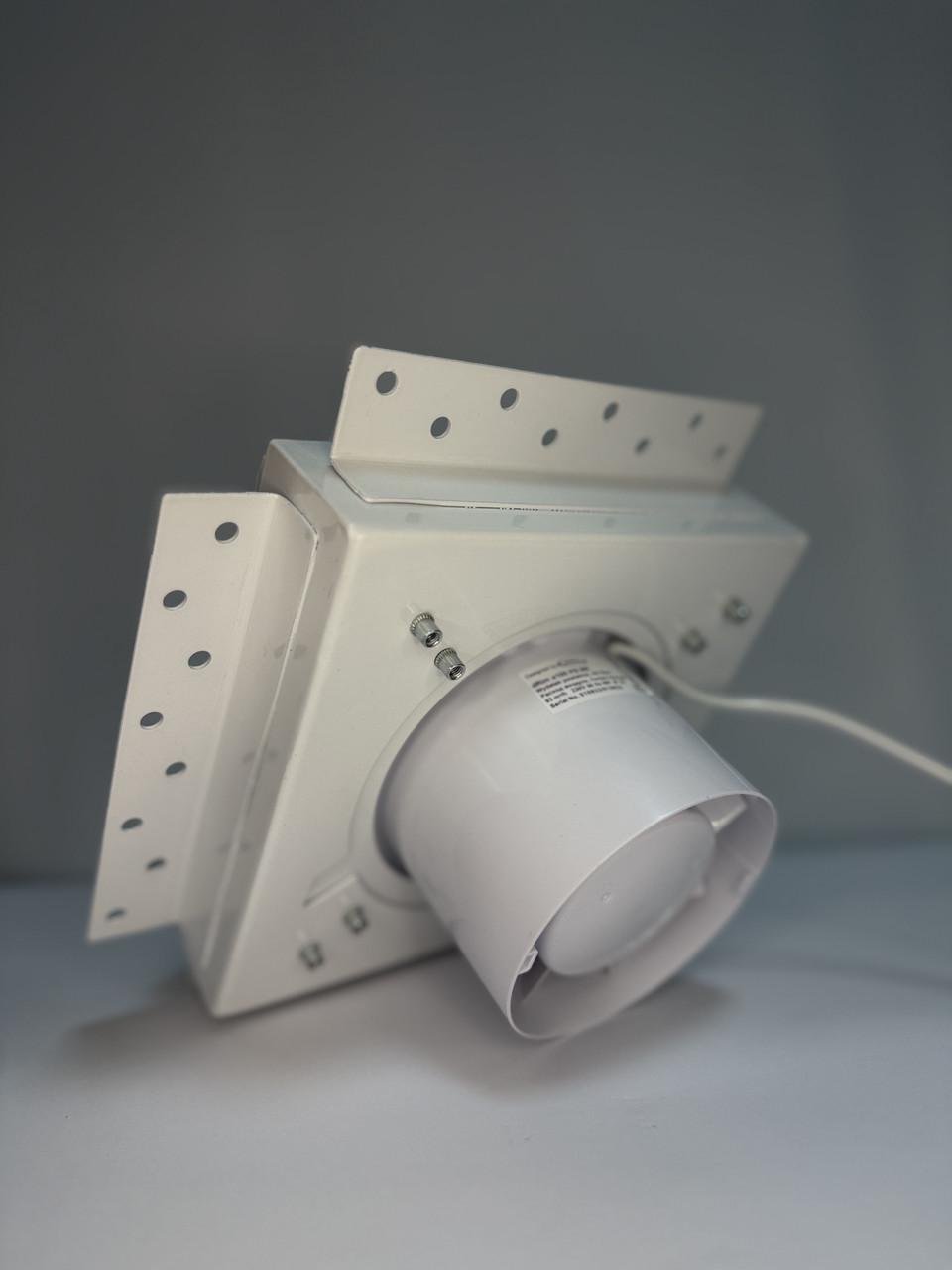 Витяжний вентилятор прихованого монтажу AirRoxy dRim 100 hs bb з таймером та датчиком вологості Білий (100 hs WHITE) - фото 7 Витяжний вентилятор прихованого монтажу AirRoxy dRim 100 hs bb з таймером та датчиком вологості Білий (100 hs WHITE) - фото 7