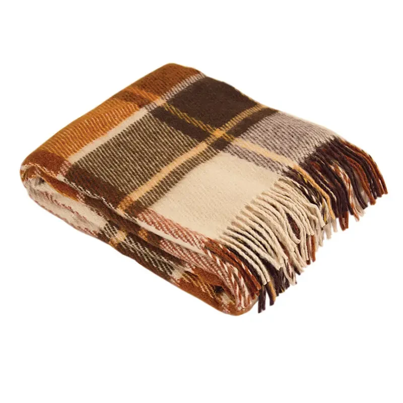 Плед шерстяной 170х200 см - фото 2