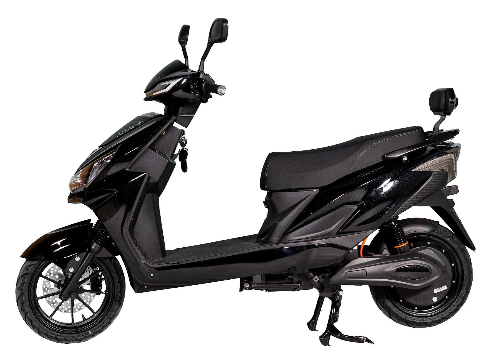 Електроскутер ATLAS Journey 2000W Black (3042)