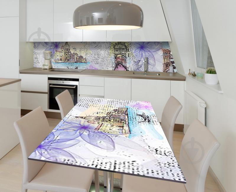 Наклейка 3Д вінілова на стіл Zatarga «Місто на воді» 650х1200 мм (Z184346/1st) Наклейка 3Д вінілова на стіл Zatarga «Місто на воді» 650х1200 мм (Z184346/1st)