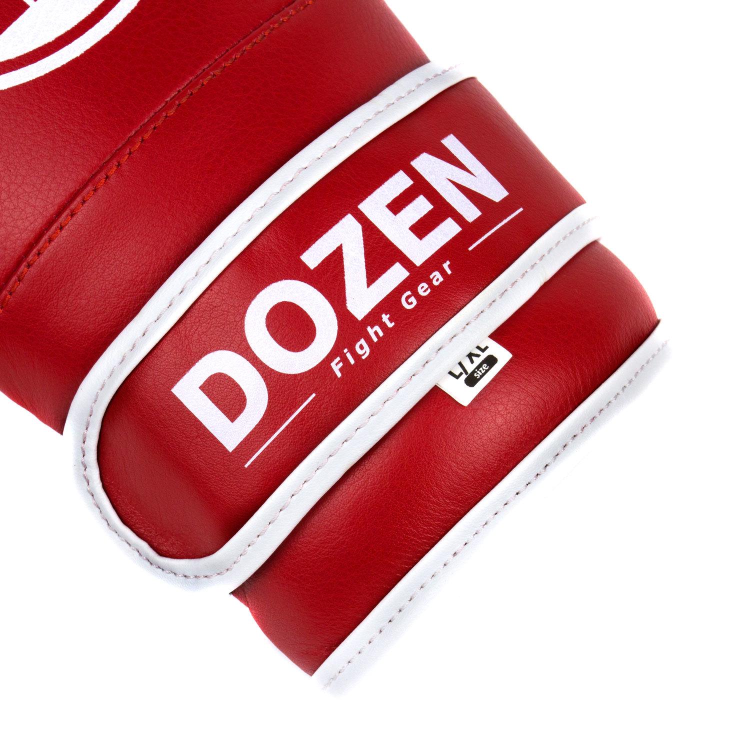Снарядные перчатки Dozen Soft Pro Bag Gloves S/M Красно-белый - фото 6 Снарядные перчатки Dozen Soft Pro Bag Gloves S/M Красно-белый - фото 6