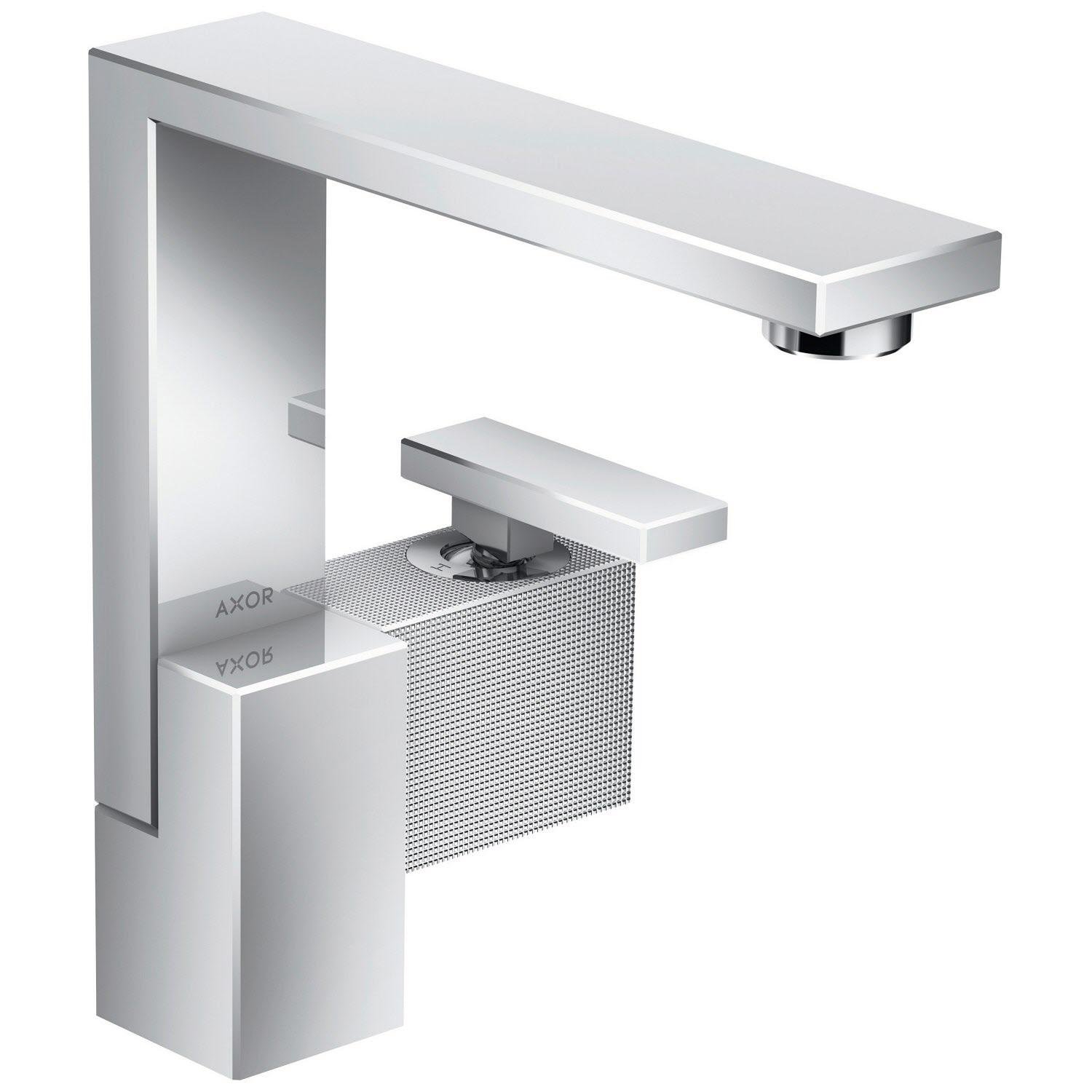 Смеситель для умывальника Hansgrohe AXOR Edge 46021000 с джойстиком Хром (142021)