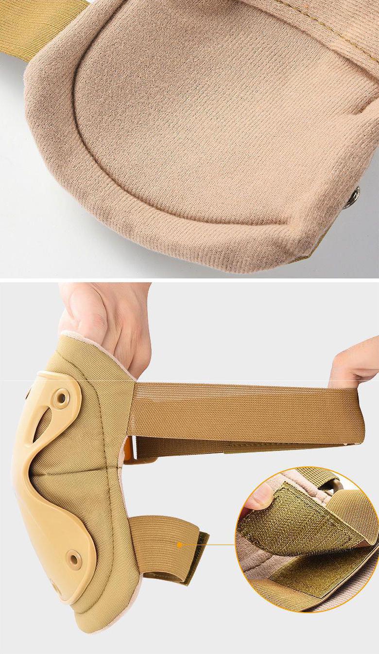 Комплект наколінники та налокітники захисні Койот (protective-pads-set-coyot) - фото 2