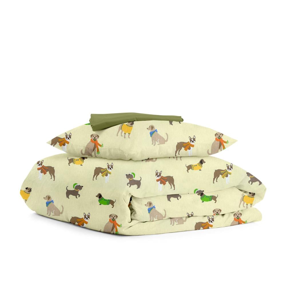 Постельное белье подростковое Cosas Funny Dogs на резинке 155x215 см (4822052122778)