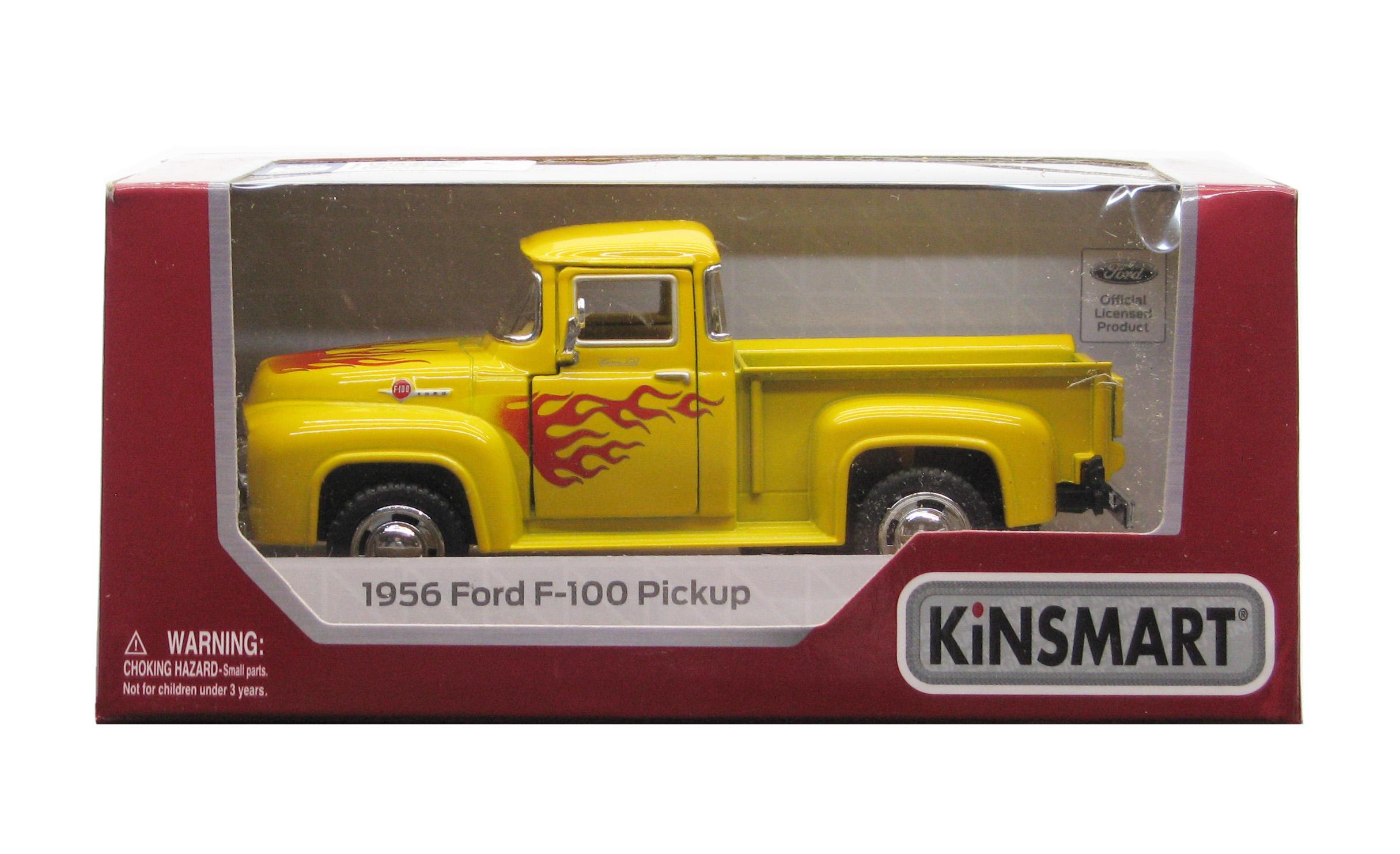 Машина металлическая KT5385F Ford F-100 Pickup with printing 1956 - фото 9 Машина металлическая KT5385F Ford F-100 Pickup with printing 1956 - фото 9