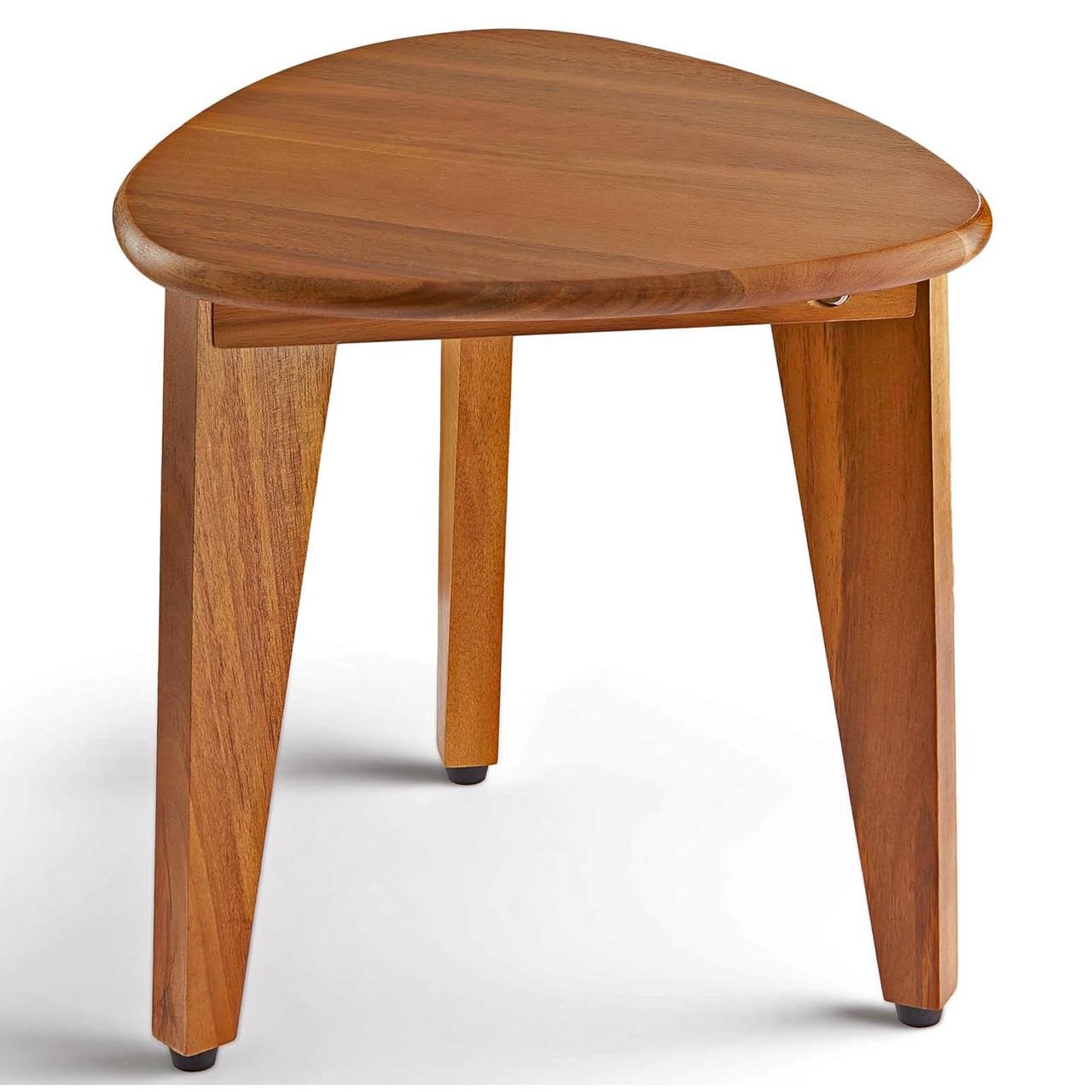 Табурет для ванной из дерева Лариданес Охра (ТВН-000504)