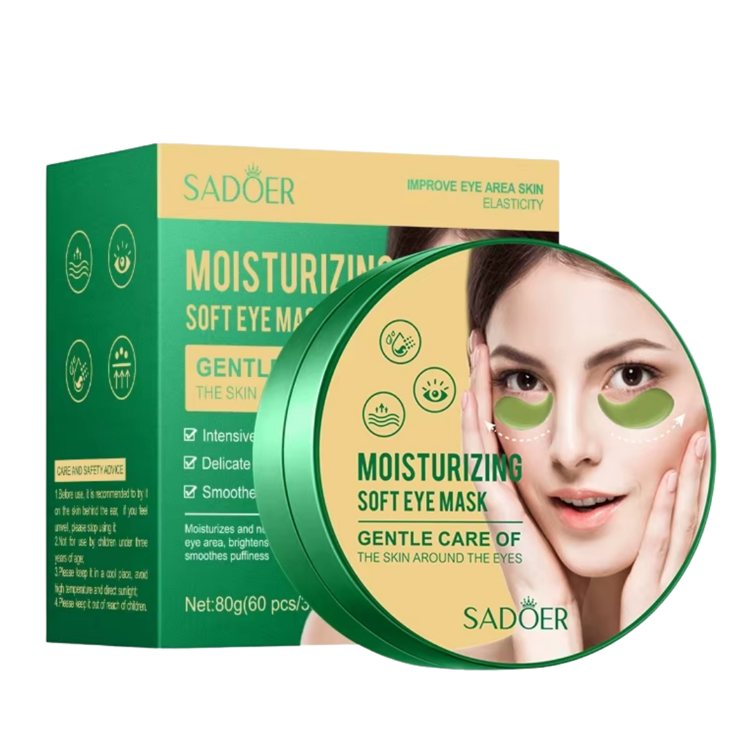 Патчі для шкіри навколо очей зволожувальні Sadoer Moisturizing Soft Eye Mask 60 шт. (13353410)