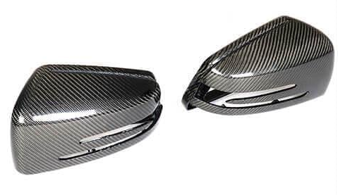 Накладки на зеркала DDCarbon для Mercedes CLS C218 2011-2018 карбон (148110)