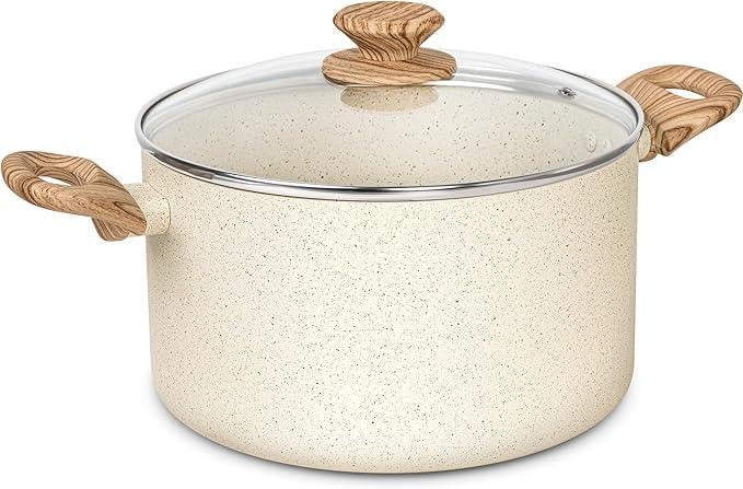 Кастрюля MICHELANGELO с крышкой и антипригарным покрытием 6 л Кастрюля MICHELANGELO с крышкой и антипригарным покрытием 6 л