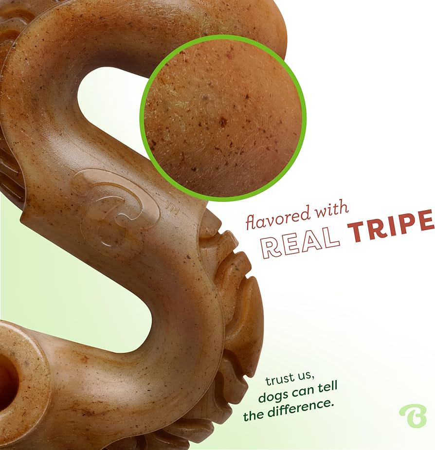 Іграшка для собак Benebone Tripe Bone L зі смаком яловичого рубця (30213) - фото 2 Іграшка для собак Benebone Tripe Bone L зі смаком яловичого рубця (30213) - фото 2