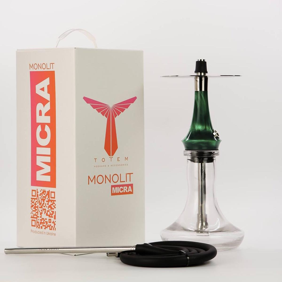 Кальян Totem Hookah Monolit Micra Emerald Green