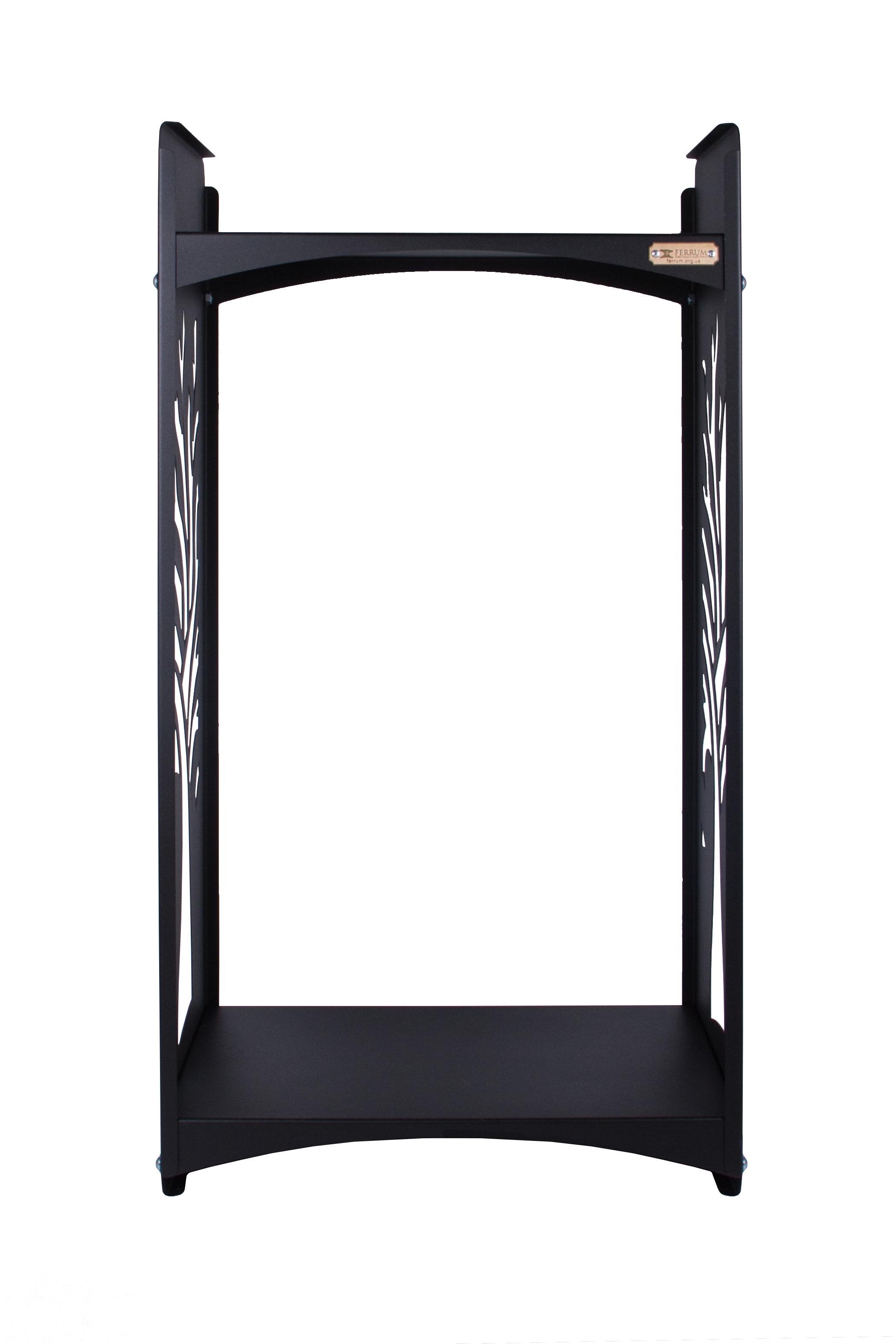 Стеллаж для дров Старый дуб разборной Черный (698) - фото 2