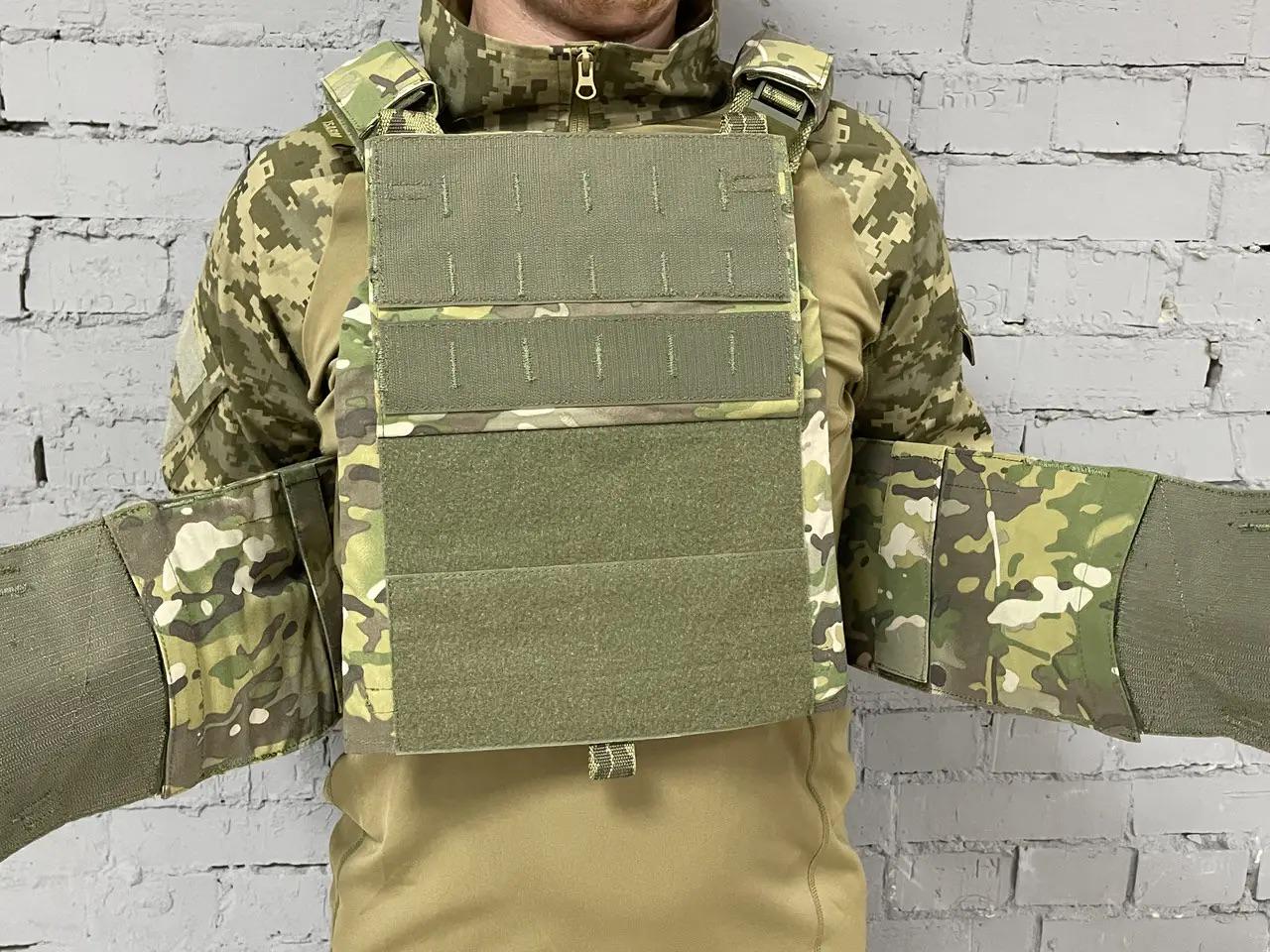 Жилет ISARM розвантажувальний військовий із системою Molle Multicam (PLT-069) - фото 9